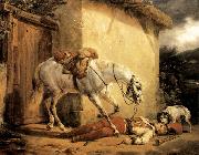 Claude-joseph Vernet The Wounded Trumpeter Spain oil painting artist